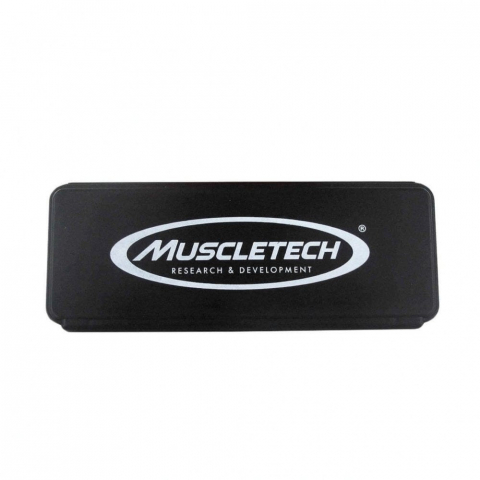 Accesorii - Cutie pastile, Muscletech, Pillbox cu 7 compartimente, Black