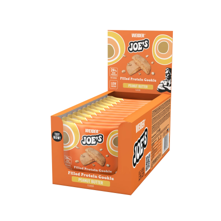 Prajitura proteica, Weider, Joe`s Filled Protein Cookie, 60 de grame [2]