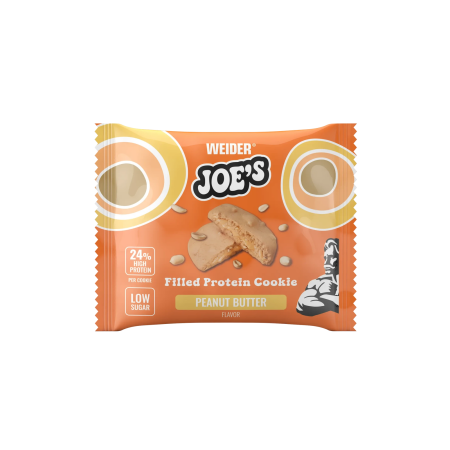 Prajitura proteica, Weider, Joe`s Filled Protein Cookie, 60 de grame [0]