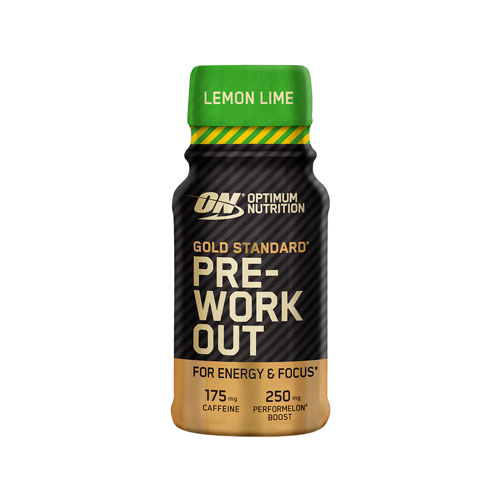 Cu cofeina - Pre-workout cu cofeina, Optimum Nutrition, Gold Standard, shot de 60ml