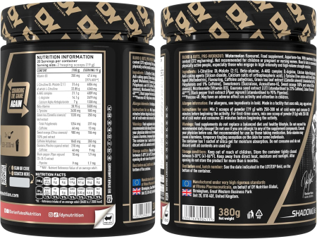 Pre-workout, DY Nutrition, Blood & Guts, 380 de grame, pudra [1]