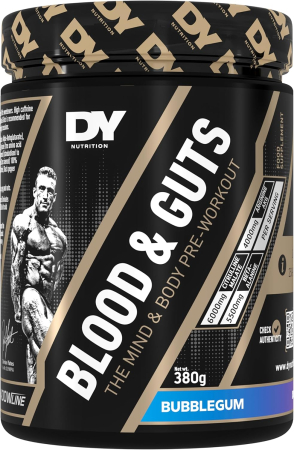 Promotii - Pre-workout, DY Nutrition, Blood & Guts, 380 de grame, pudra