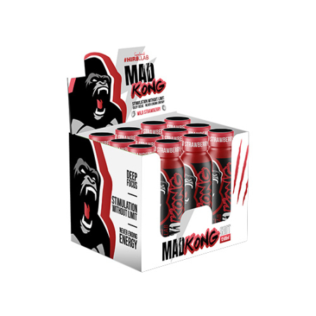 Promotii - Pre-workout, Hiro.Lab, Mad Kong Shot, cutie de 12 shot-uri a cate 80ml