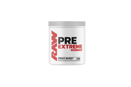 Promotii - Pre-workout, Raw Nutrition, PRE Extreme 400mg caffeine, 360 de grame, pudra