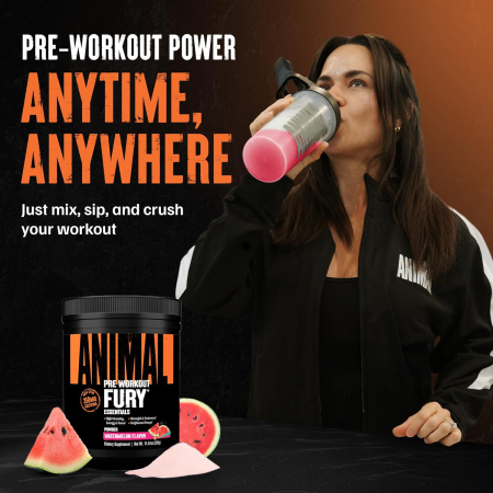 Pre-workout, Universal, Animal Fury, 322 de grame, pudra [4]