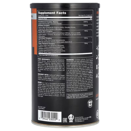 Pre-workout, Universal, Animal Pump, 30 de pachete [1]