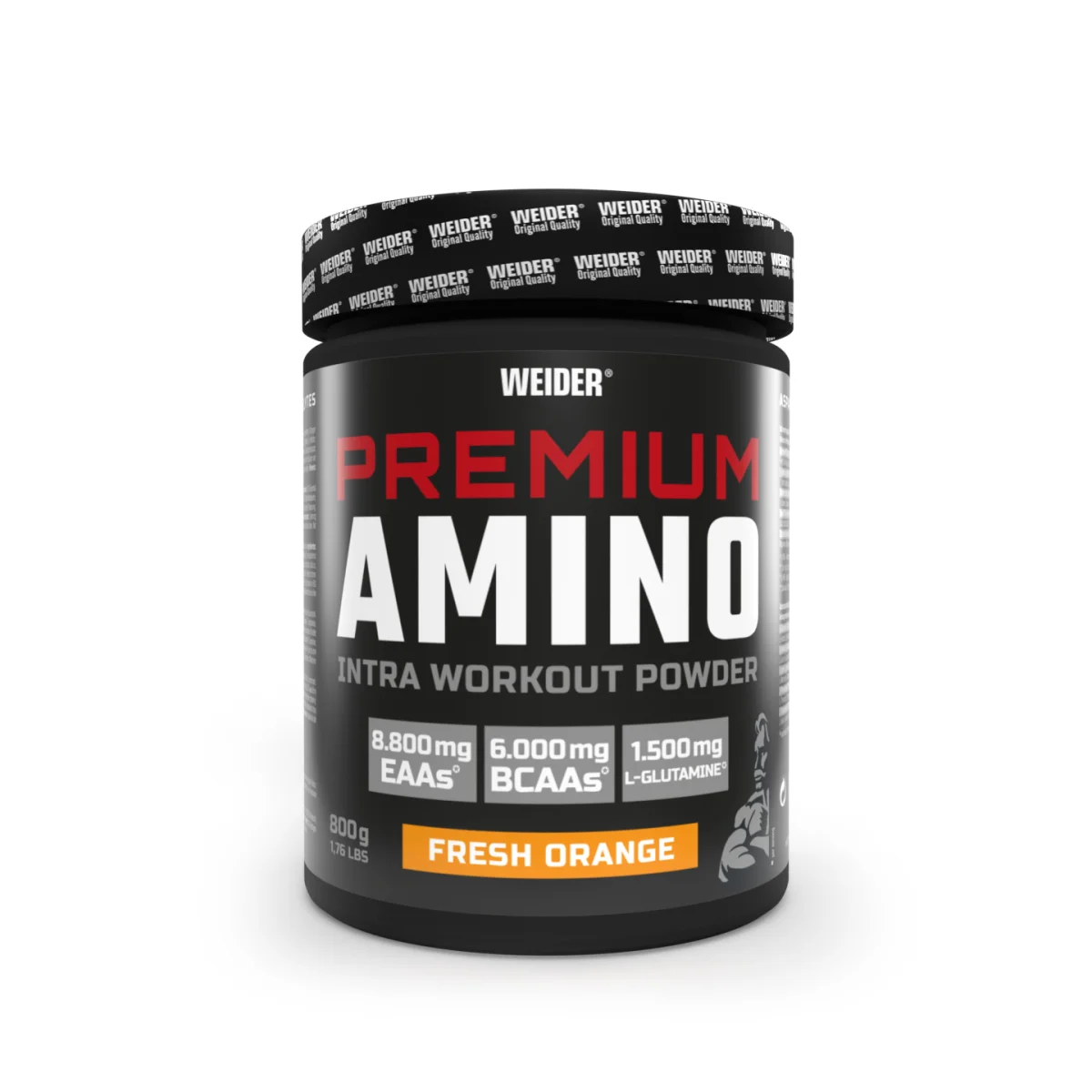BCAA - Mix de aminoacizi, Weider, Premium Amino Powder, 800 de grame, pudra