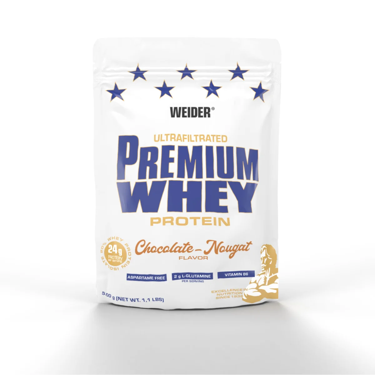 Concentrat - Concentrat proteic din zer, Weider, Premium Whey, 500 de grame, pudra proteica