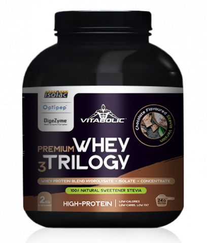 Blend proteic - Blend de proteina, Vitabolic, Premium Whey Trilogy, 2Kg, pudra proteica