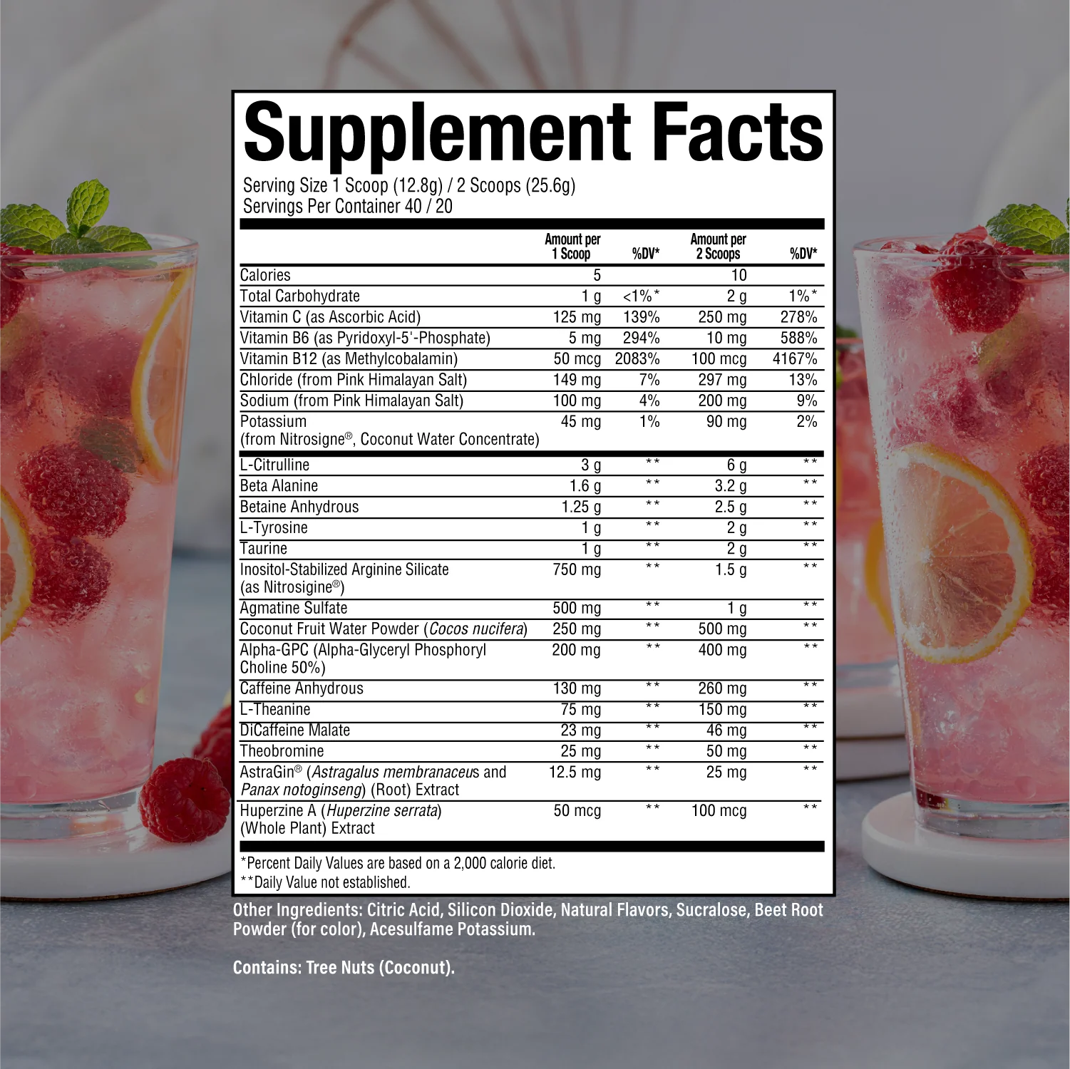 Preworkout cu cofeina, RAW Nutrition, CBUM Thavage, 520 de grame, pudra [1]