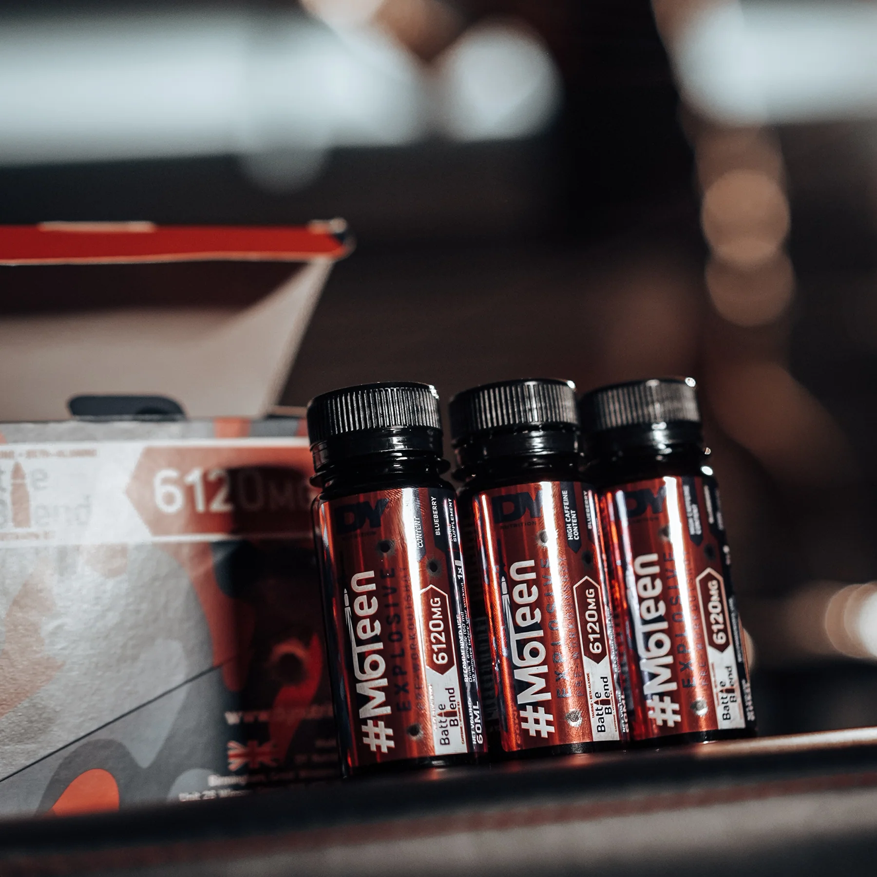 Pre-workout, DY Nutrition, #M6Teen Explosive, 12 Shot-uri de 60ml [3]