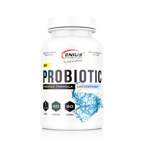 Anti-Aging - Probiotice, Genius Nutrition, Probiotic, 60 de capsule