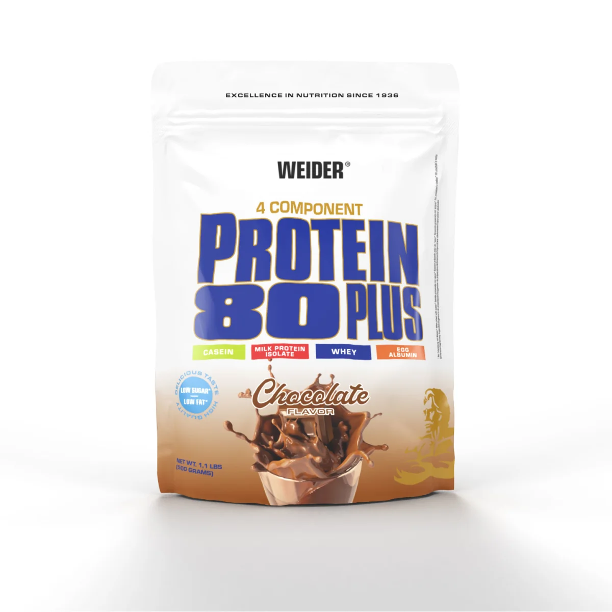 Blend proteic - Blend proteic, Weider, 4 Component Protein 80+, 2kg, pudra proteica