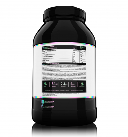 Blend proteic, Genius Nutrition, Protein-F5, 2kg, pudra proteica [1]