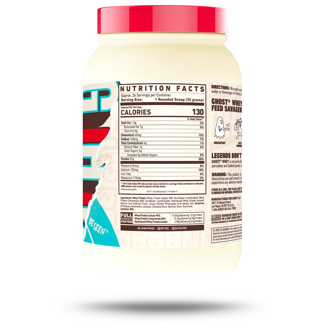Proteina, Ghost, Ghost Whey, 25 de serviri, 900 de grame, pudra proteica [1]