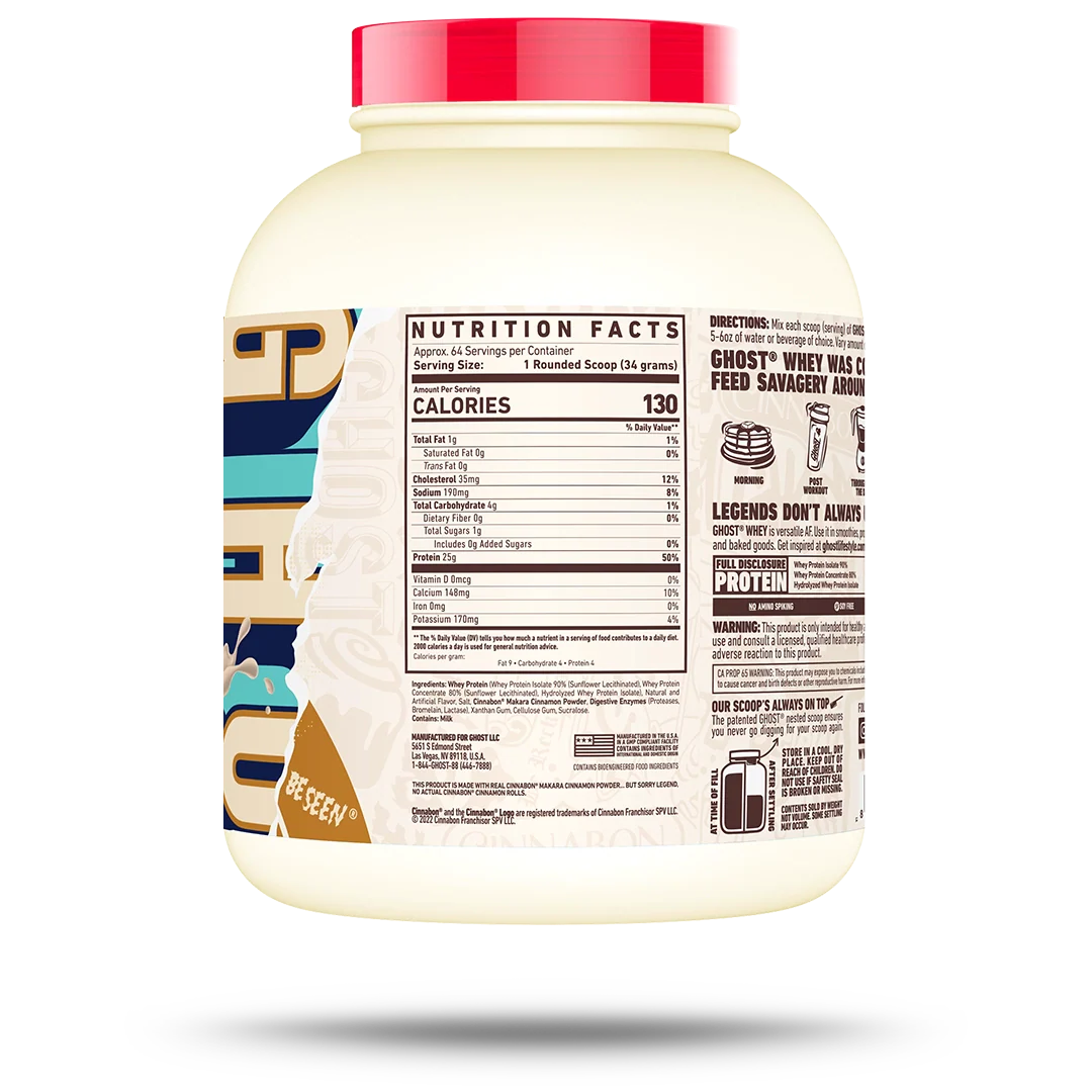 Proteina, Ghost, Ghost Whey, 65 de serviri, 2kg, pudra proteica [1]