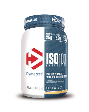 Hidrolizat - Proteina hidrolizata, Dymatize, Iso 100 Hydrolized, 908 grame, pudra proteica