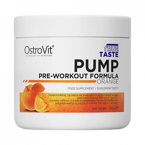 Pre-workout - Pre-workout, Ostrovit, Pump, 300 de grame, pudra