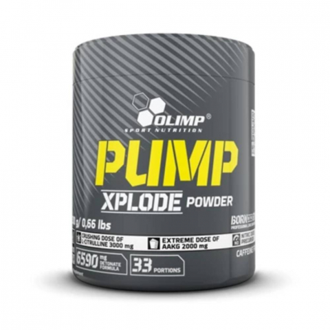 Arginina - Pre-workout, Olimp Sport Nutrition, Pump Xplode, 300 de grame, pudra