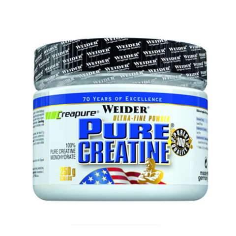 Creatina - Creatina, Weider, Pure Creatine Powder, 250 de grame, pudra