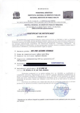 Glutamina, Vitabolic, Pure Glutamine, 300 de grame, pudra [3]
