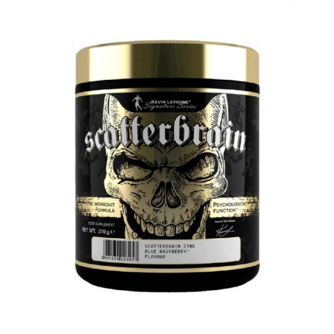 Cu cofeina - Pre-workout, Kevin Levrone, Scatterbrain, 270 de grame, pudra