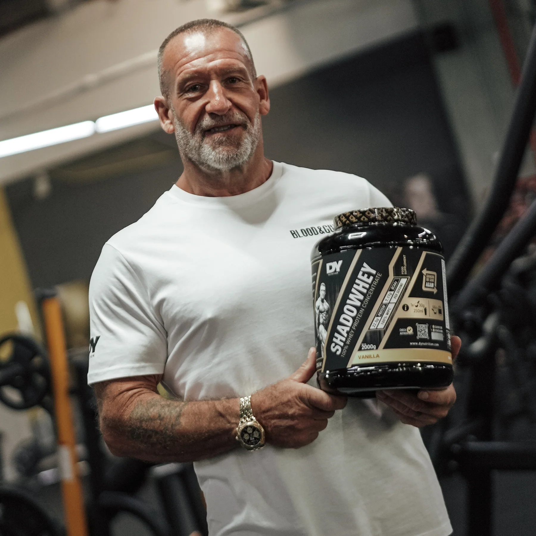 Concetrat proteic din zer, DY Nutrition, Shadowhey 100% Whey Concentrate, 2kg, pudra proteica [4]
