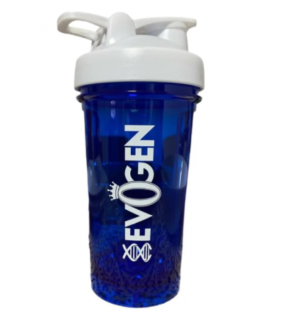Shakere - Shaker, Evogen, Crown Pro Shaker, Blue White, capacitate 500ml
