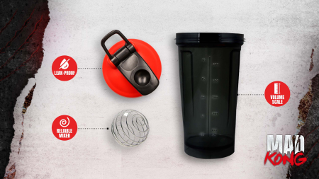 Shaker, Hiro.Lab, Mad Kong, 600ml [3]