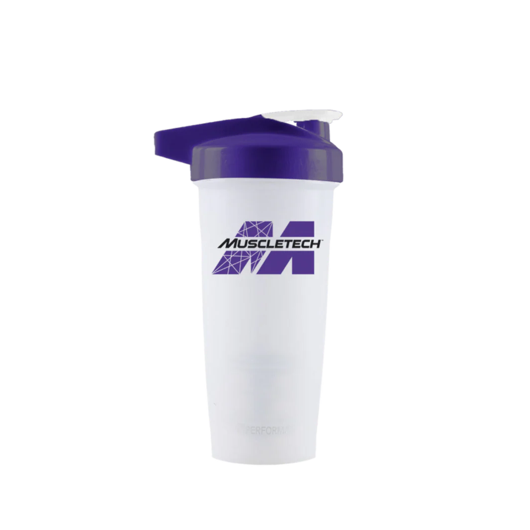 Shakere - Shaker, MuscleTech, White/Purple