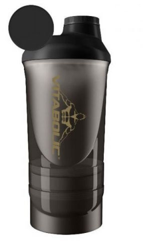 Accesorii - Shaker, Vitabolic, Wave PLUS cu 3 compartimente