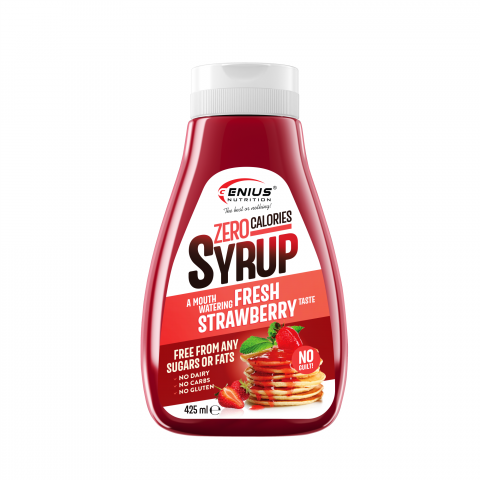 Goodies & Snacks - Sirop fara zahar, Genius Nutrition, Zero Calories Syrup, 425ml