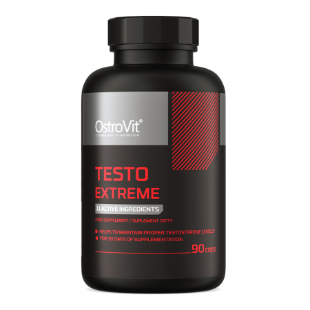 Promotii - Stimulator hormonal, OstroVit, Testo Extreme, 90 de capsule
