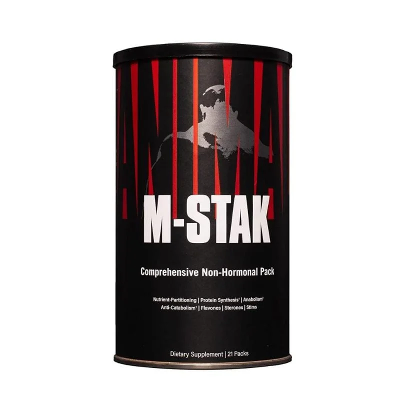 Nutritie sportiva - Stimulator hormonal, Universal, Animal M-Stak, 21 de pachete