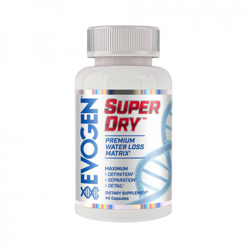 Diuretice - Arzator de grasimi, Evogen, Super Dry, 45 de capsule