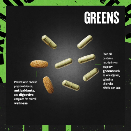Superfood, Universal, Animal Daily Greens, 30 de pachete [2]