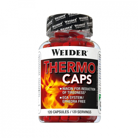 Slabire si definire - Termogenic, Weider, Thermo Caps, 120 de capsule