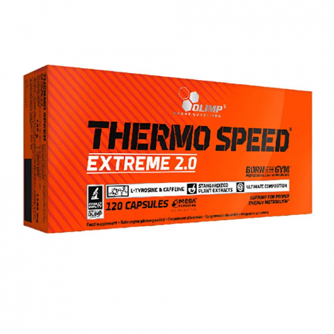 Termogenice - Arzator de grasimi, Olimp Sport Nutrition, Thermo Speed Extreme 2.0, 120 de capsule
