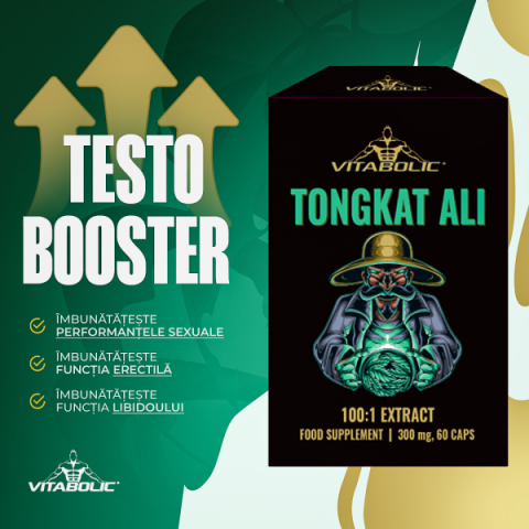 Tongkat Ali, Vitabolic, 100:1 Extract, 60 de capsule [4]