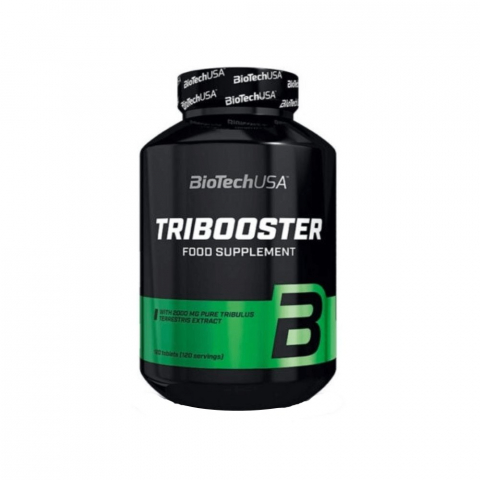 Stimulatoare hormonale - Tribulus, Biotech USA, Tribooster, 120 de tablete