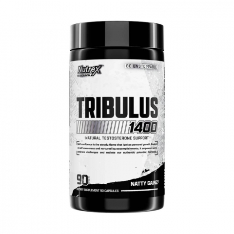 Stimulatoare hormonale - Stimulator hormonal, Nutrex, Tribulus 1400 Natural Testosterone Support, 90 de capsule