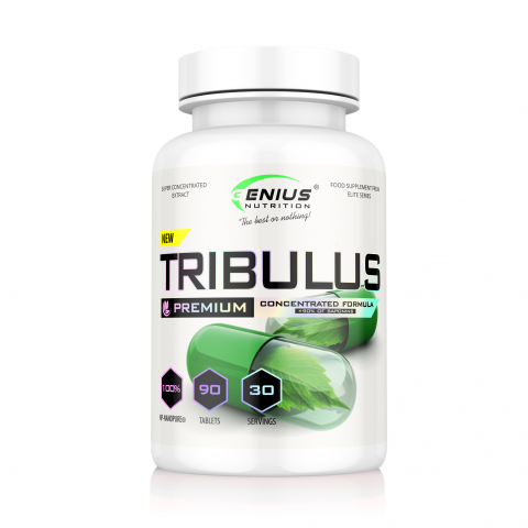 Stimulatoare hormonale - Optimizator testosteron, Genius Nutrition, Tribulus, 90 de tablete
