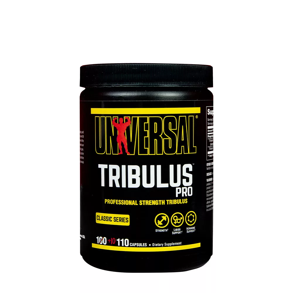 Nutritie sportiva - Tribulus, Universal, Tribulus Pro, 100 capsule + 10 gratis