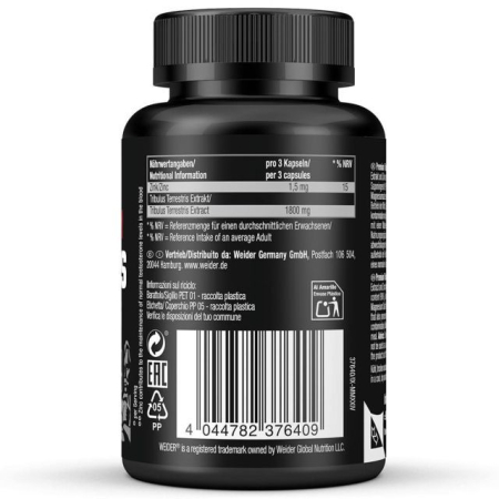 Tribulus, Weider, Premium Tribulus 90% Saponins, 90 de capsule [1]