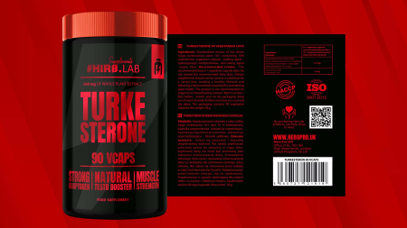 Turkesterone, Hiro.Lab, 90 de capsule [1]