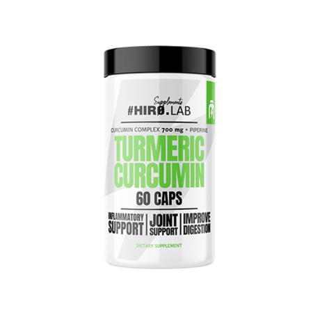 Sanatate articulatii - Turmeric + Curcumin, Hiro.Lab, 60 de capsule