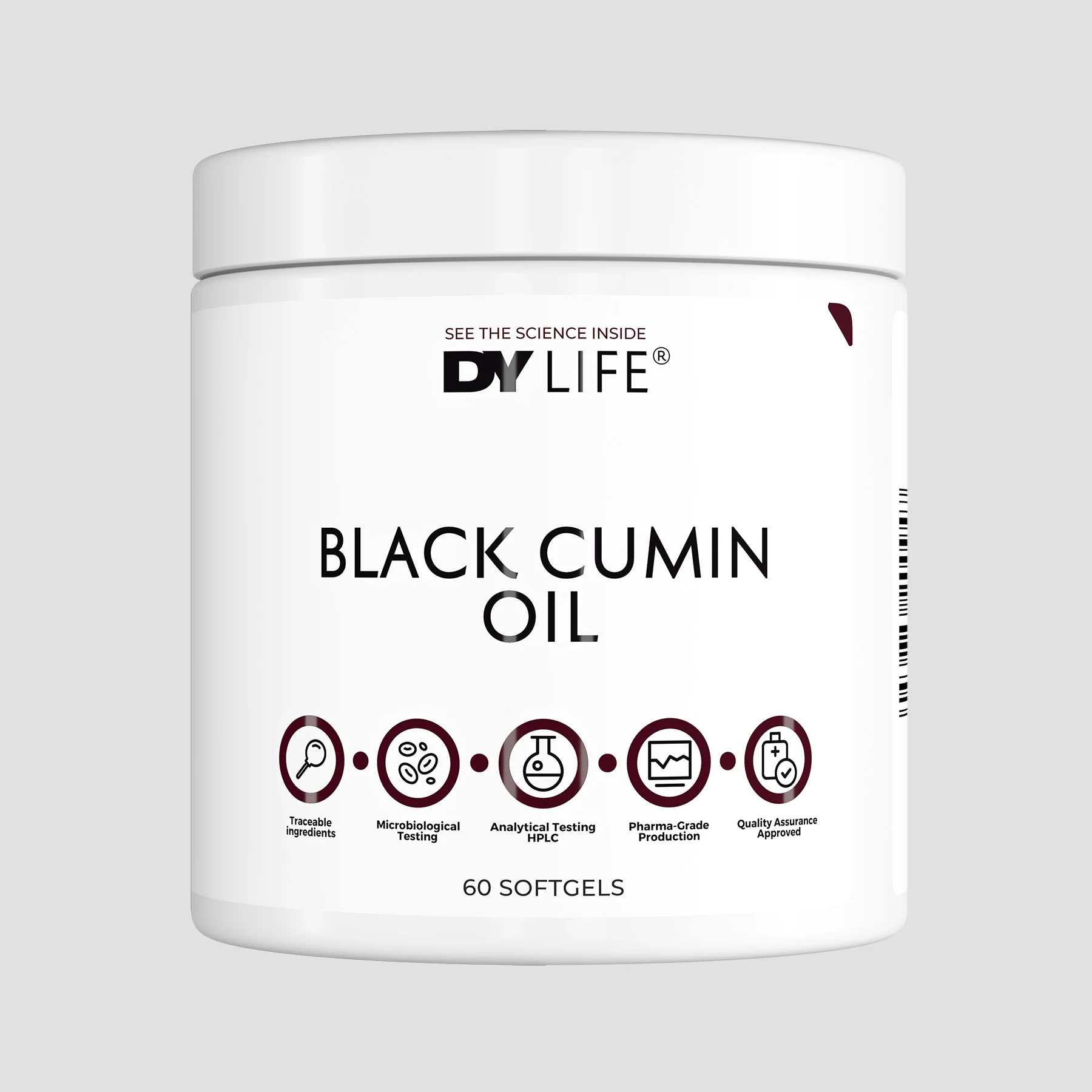 Vitamine si minerale - Ulei de chimen negru, DY Life, Black cumin oil, 60 de capsule moi