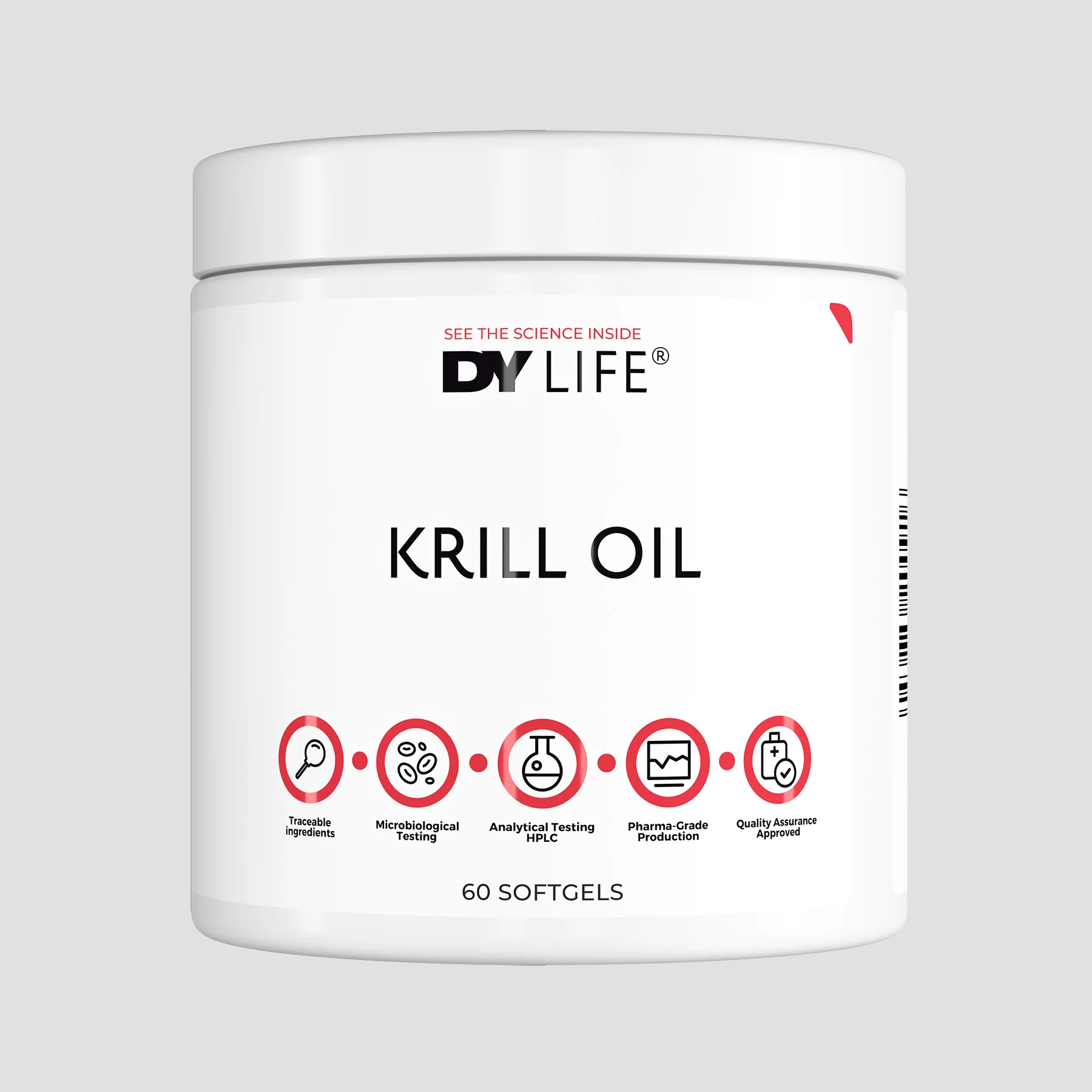 Vitamine si minerale - Ulei de Krill, DY Life, Krill Oil, 60 de capsule moi