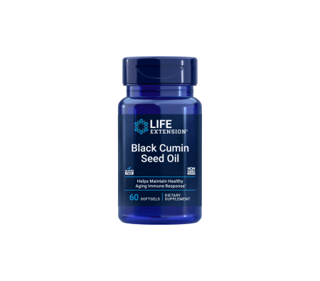 Protectie ficat - Ulei din seminte de chimen negru, Life Extension, Black Cumin Seed Oil, 60 de capsule moi