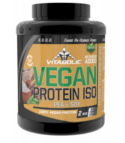 Proteina vegana - Proteina vegana, Vitabolic, Vegan protein Iso, 2kg, pudra proteica